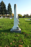 John Siegmunt’s headstone