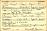 U.S., World War II Draft Cards Young Men, 1940-1947