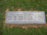 Grave of John and Sarah Crawford Allen