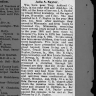 Obituary for Julia A. Naylor, 1823-1905 (Aged 81)