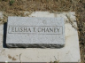 Elisha T Chaney Head Stone