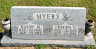 Orbern C. Myers and Maude M. Gravestone