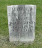 Mary Elizabeth Cardwell Claypole Headstone - Indiana