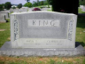 Rosa Katherine Shinliver & Charles L King Headstone