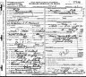 William John Franklin Ashlock Death Certificate