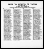 California, Voter Registrations, 1900-1968