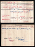 British Army WWI Medal Rolls Index Cards, 1914-1920