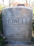 Daniel William and Lina Wilson Howell Headstone