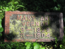 Mary Ann (Ratcliff) Vernon Headstone