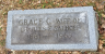 Grace Betz Salhoff Headstone