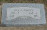 TOMBSTONE: Zula Edith Crow Thompson