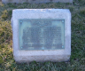 Barnesfield Hooe Family Reburial Marker