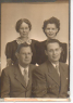 Albert B Fike wife Dona son Clarence & daughter Lottie Fay