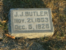 John Jacob Butler’s Headstone