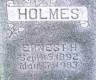 Ernest Hugh Holmes (1892 - 1983) May 1983Holmes Cemetery Valley Springs Boone County Arkansas, USA