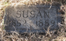 Susan Malinda Arnold Angelo tombstone