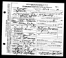 William John McCauley death certificate 1937